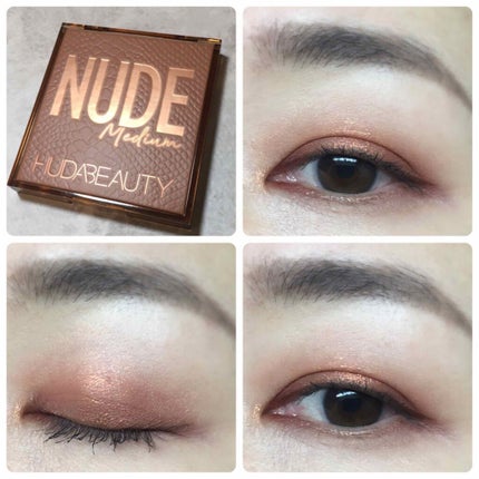 NUDE obsessions /Huda Beauty/アイシャドウパレットを使ったクチコミ(1枚目)