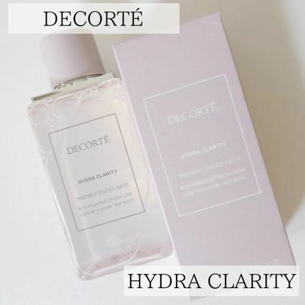 イドラクラリティ 薬用 トリートメント エッセンス ウォーター/DECORTÉ/化粧水を使ったクチコミ(1枚目)