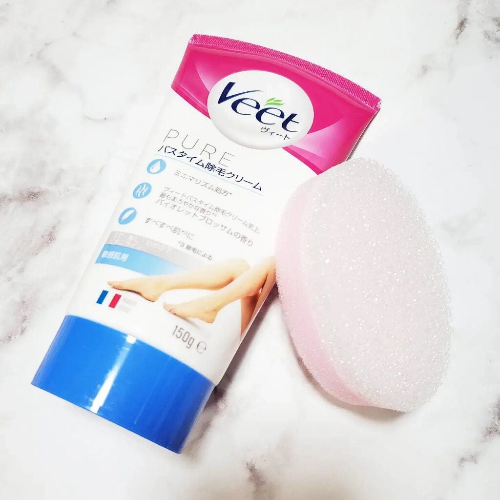 ヴィート ピュアバスタイム除毛クリーム 敏感肌用/Veet/除毛クリームを使ったクチコミ(3枚目)