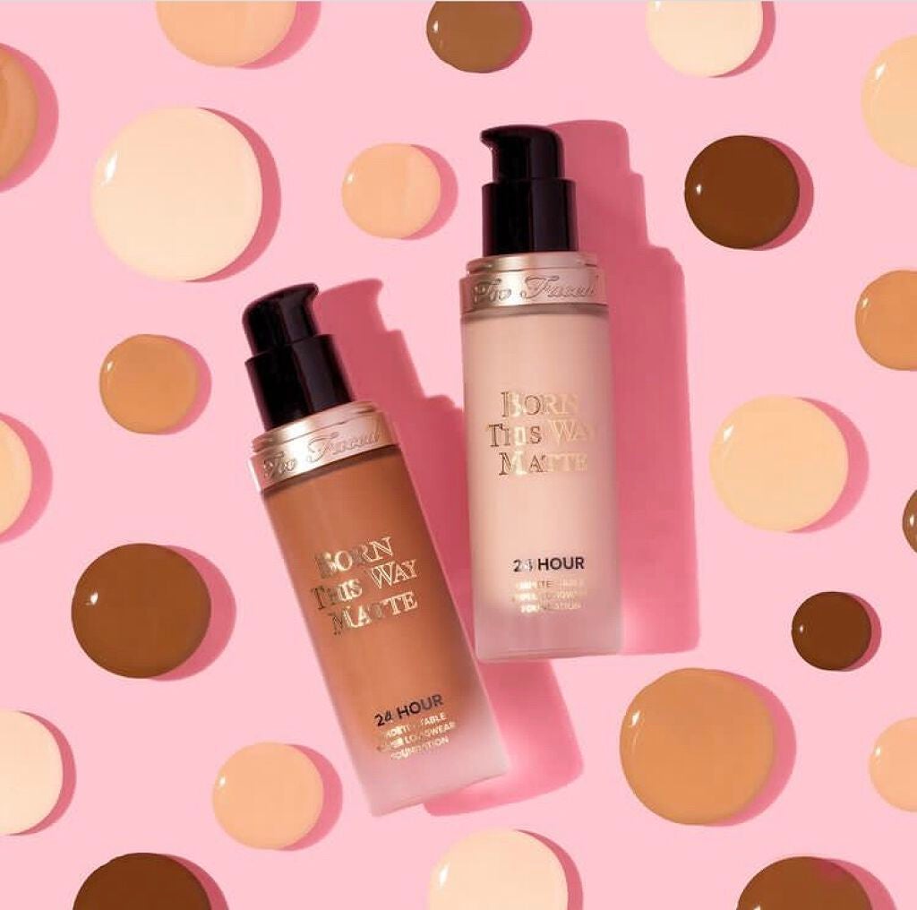 ボーン ディス ウェイ アンディテクタブル 24H マット ファンデーション/Too Faced/リキッドファンデーションを使ったクチコミ(4枚目)