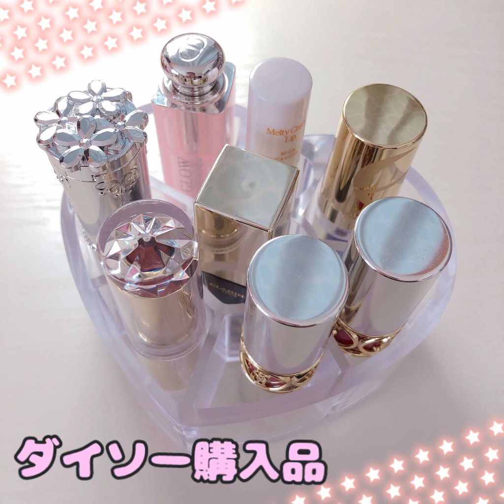 メイク小物スタンド(ハート)/DAISO/その他を使ったクチコミ(1枚目)