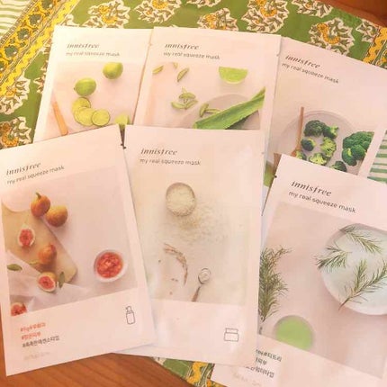 マイリアル スクイーズ マスクシート/innisfree/シートマスク・パックを使ったクチコミ(1枚目)