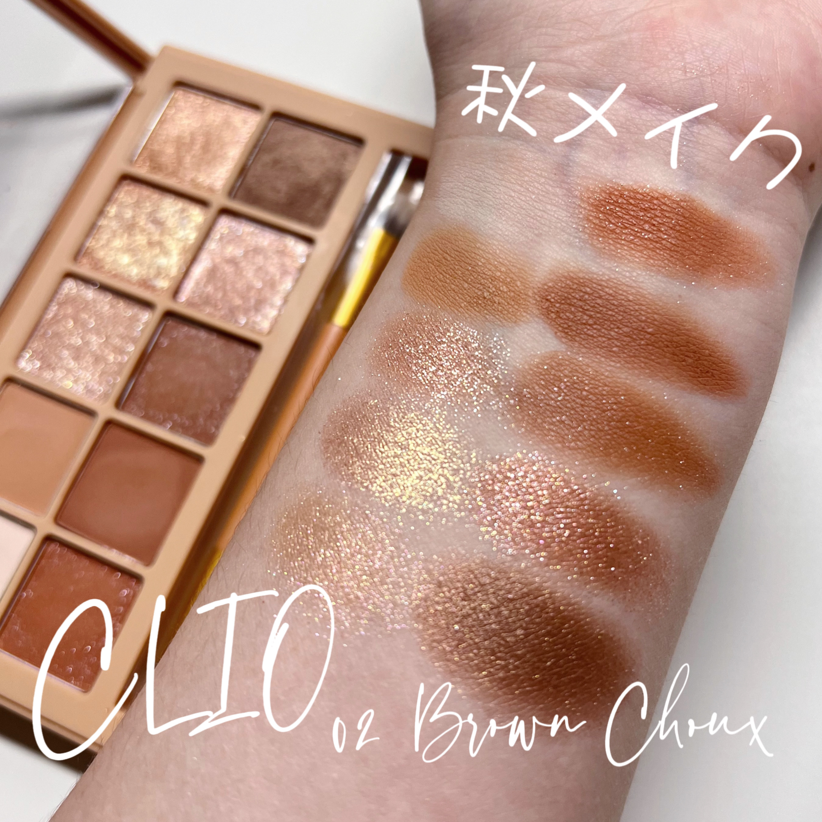 プロ アイ パレット/CLIO/アイシャドウパレットを使ったクチコミ（1枚目）