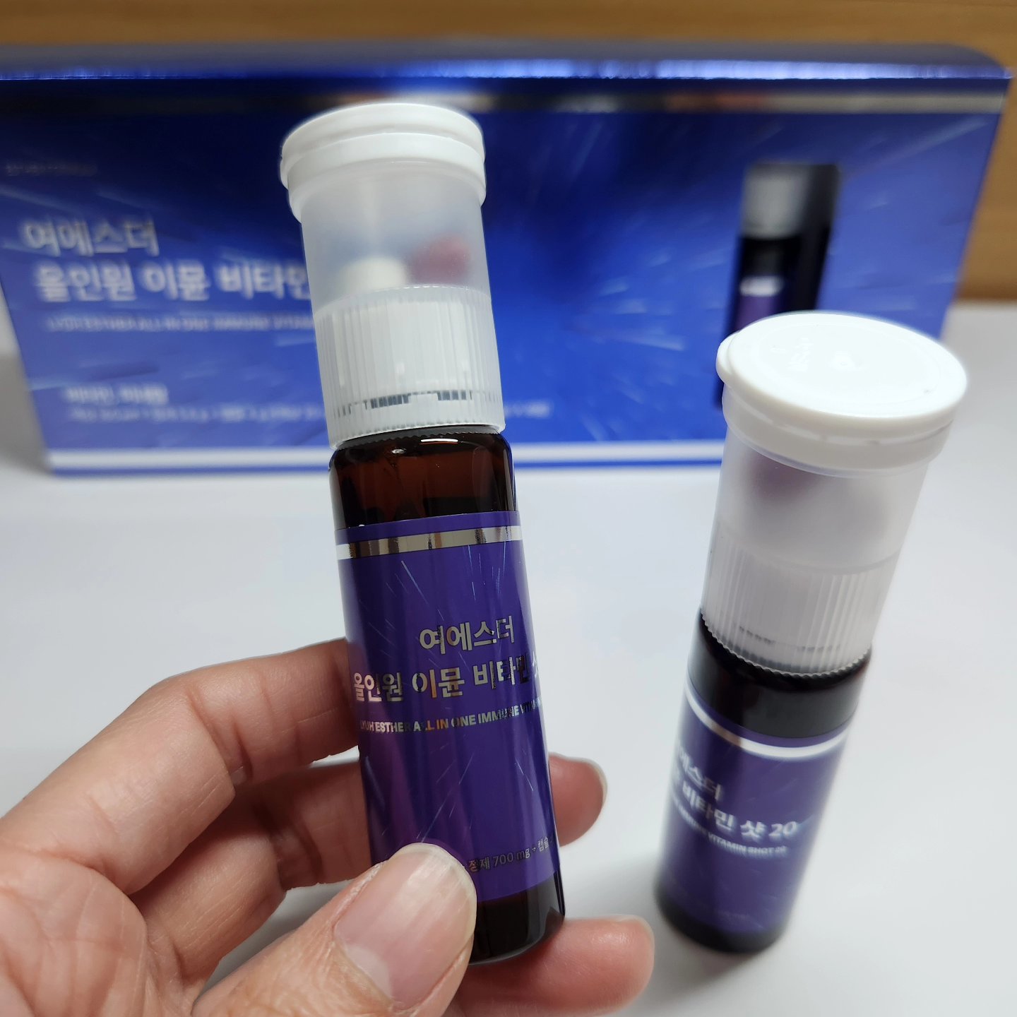 ヨエスターオールインワンイミューンビタミンショット20/ESTHER FORMULA/健康サプリメントを使ったクチコミ（3枚目）