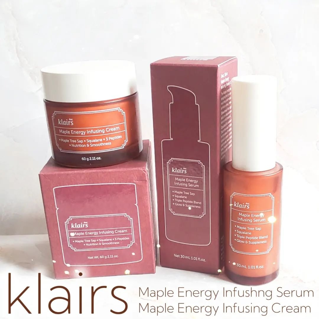 メープルエナジーインフュージングクリーム/Klairs/フェイスクリームを使ったクチコミ（1枚目）