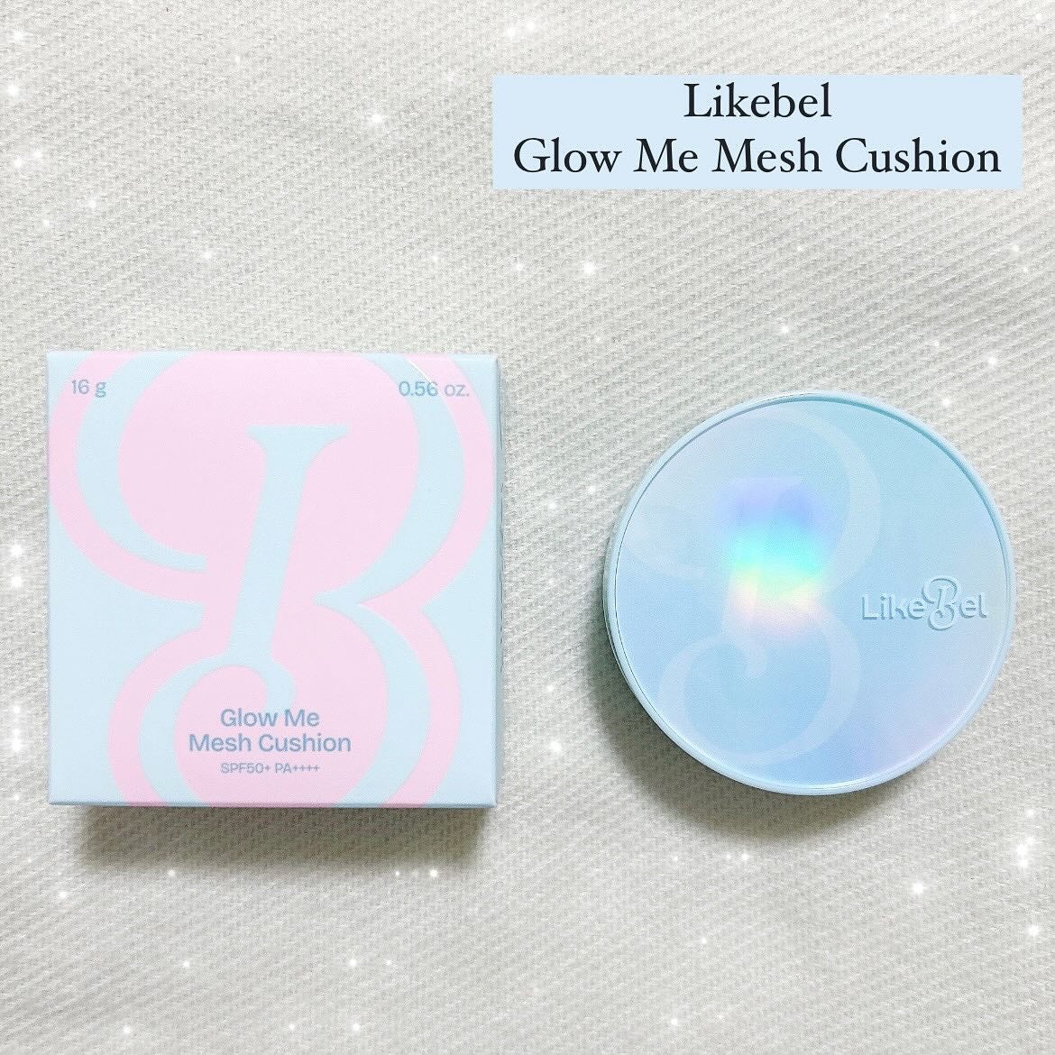 Glow me mesh cushion /Likebel/クッションファンデーションを使ったクチコミ(1枚目)