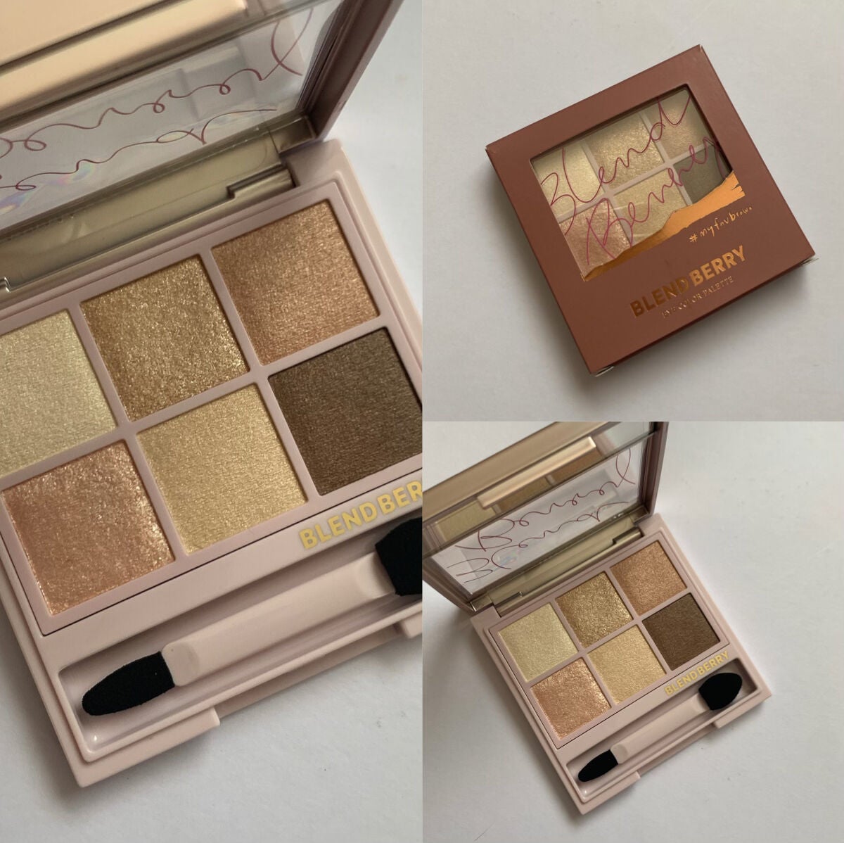 オーラクリエイション/BLEND BERRY/アイシャドウパレットを使ったクチコミ(2枚目)