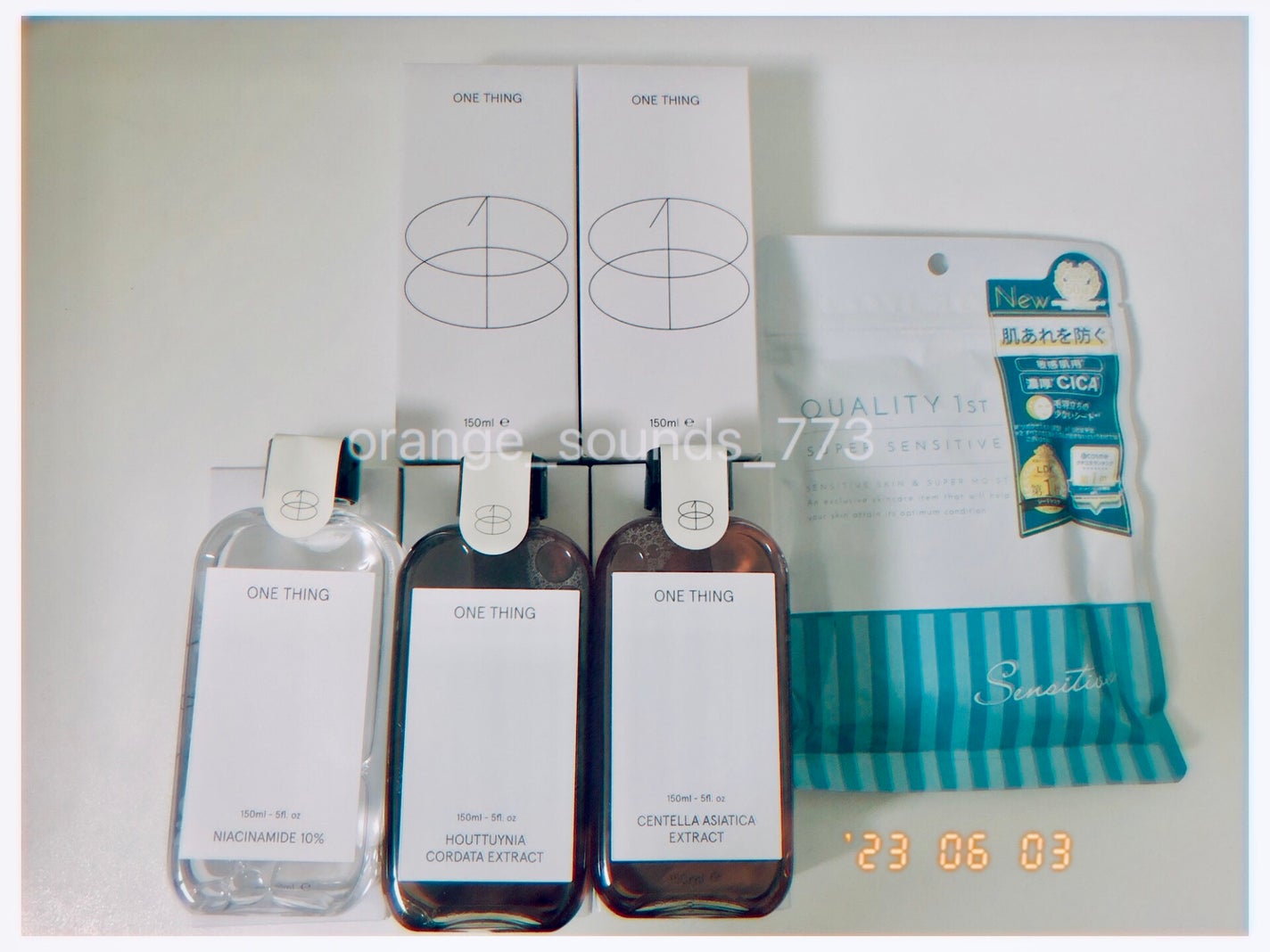 ドクダミ化粧水/ONE THING/化粧水を使ったクチコミ(1枚目)