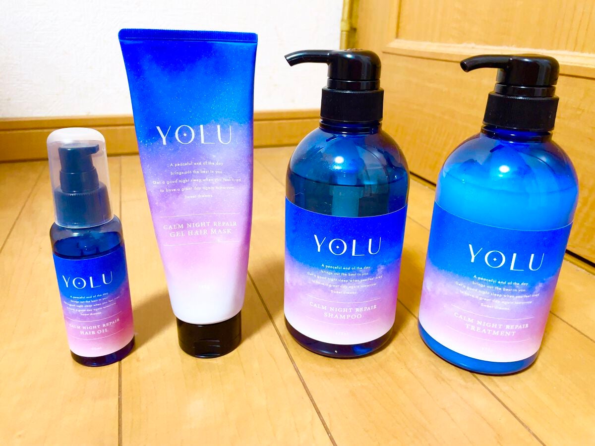 カームナイトリペアヘアオイル/YOLU/ヘアオイルを使ったクチコミ(2枚目)