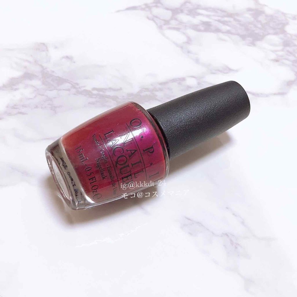 ネイルラッカー/O・P・I/マニキュアを使ったクチコミ（1枚目）