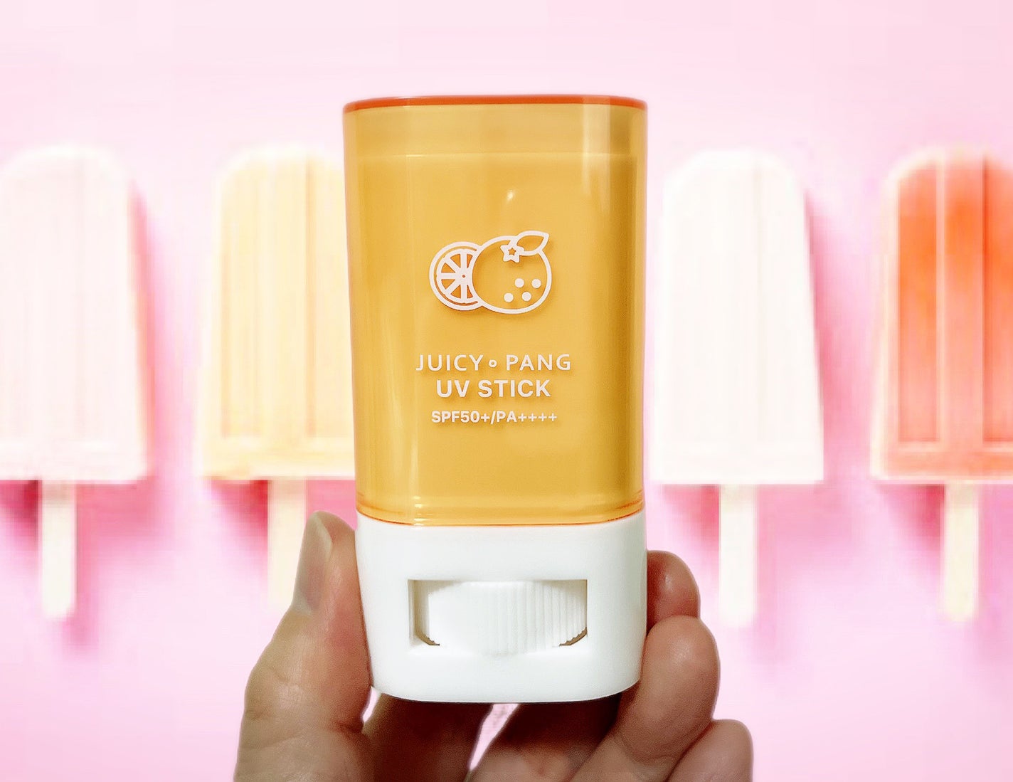 アピュー ジューシーパン UVスティック/A’pieu/日焼け止め・UVケアを使ったクチコミ(1枚目)