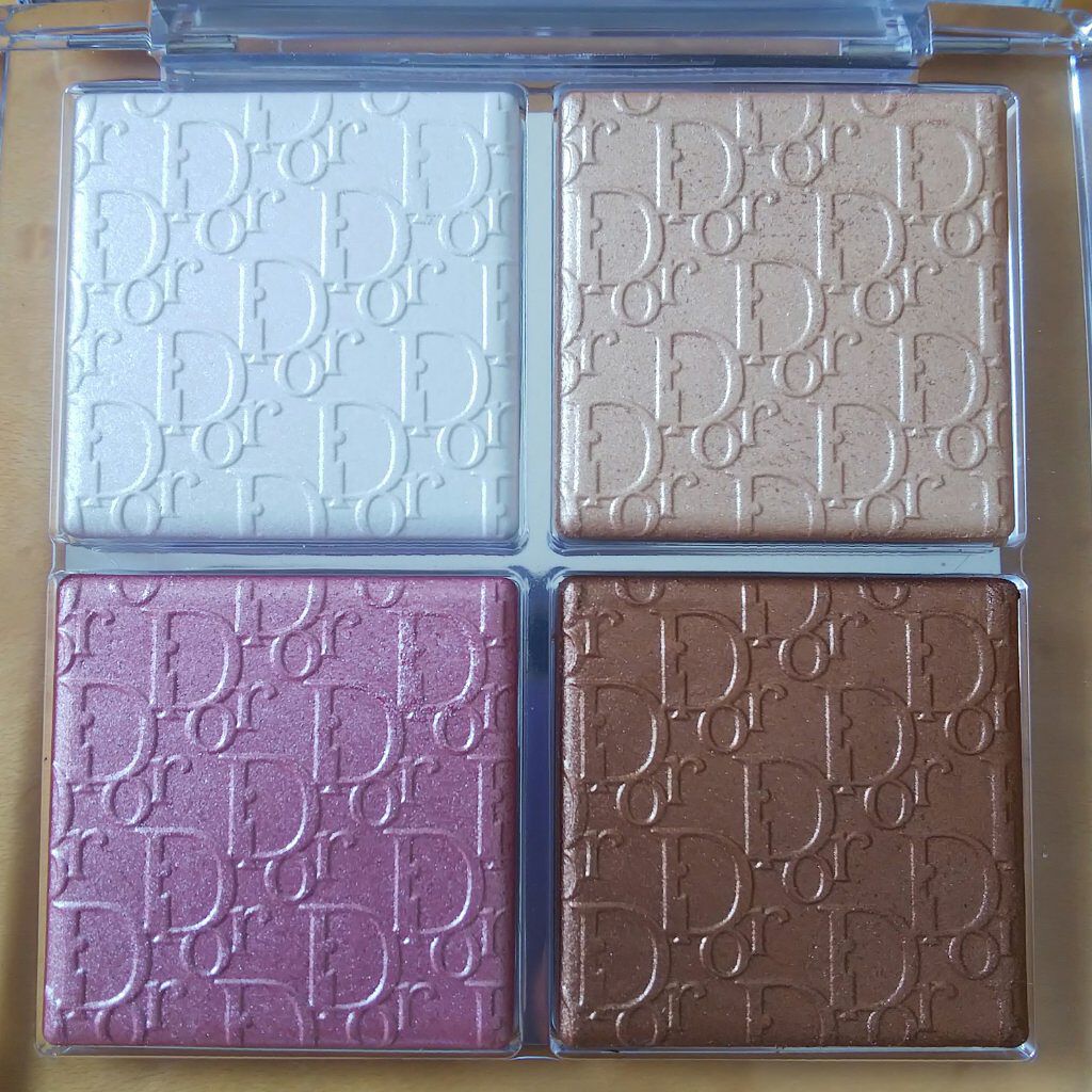 ディオール バックステージ フェイス グロウ パレット/Dior/ハイライトを使ったクチコミ(3枚目)
