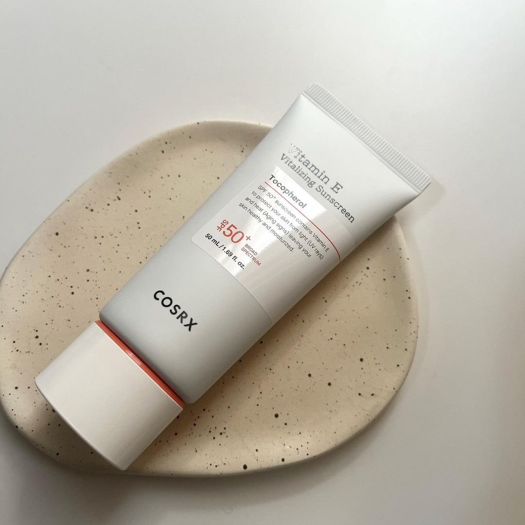 ビタミンEバイタライジングUVクリーム　SFP50＋/COSRX/日焼け止めクリームを使ったクチコミ（2枚目）