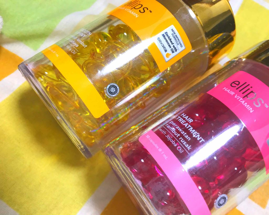 ヘアーオイル【シャイニーブラック】/ellips/ヘアオイルを使ったクチコミ（1枚目）