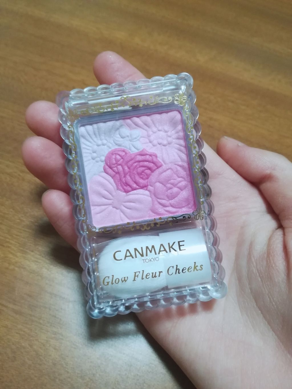 グロウフルールチークス/キャンメイク/パウダーチークを使ったクチコミ(1枚目)