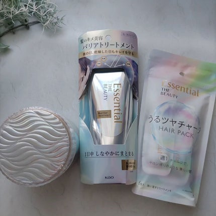 ザビューティ 髪のキメ美容素髪を守る バリアシャンプー/コンディショナー/エッセンシャル/シャンプー・コンディショナーを使ったクチコミ(1枚目)