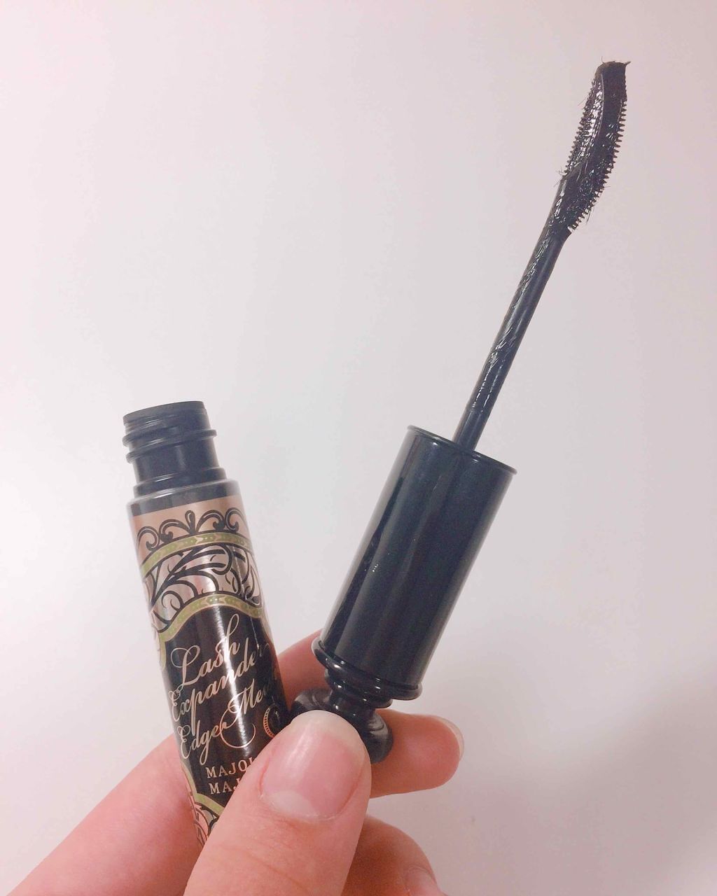 ラッシュエキスパンダー エッジマイスター F BK999/MAJOLICA MAJORCA/マスカラを使ったクチコミ（2枚目）