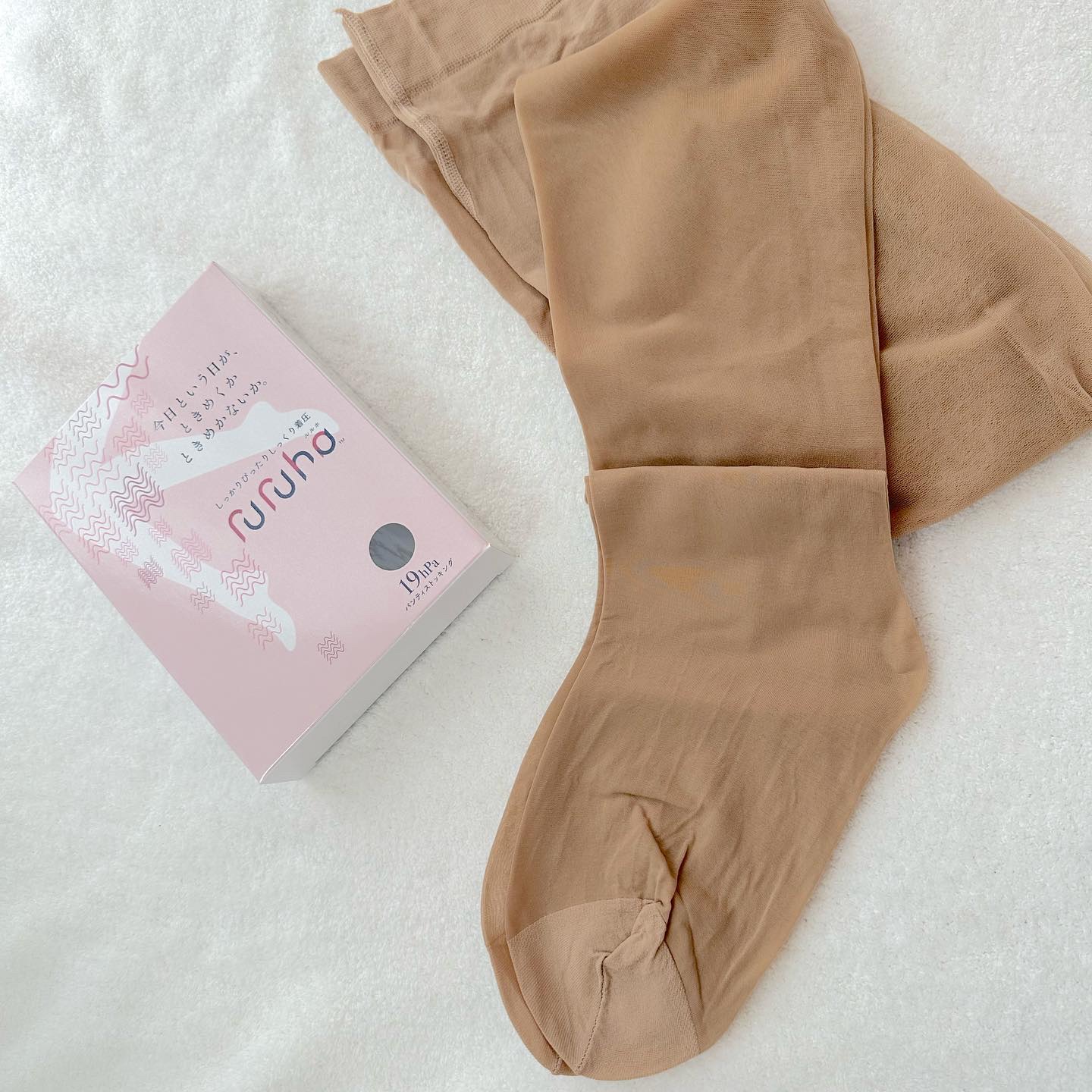 ruruho19（パンティストッキングタイプ）/ruruho/着圧ソックス・レギンスを使ったクチコミ（2枚目）