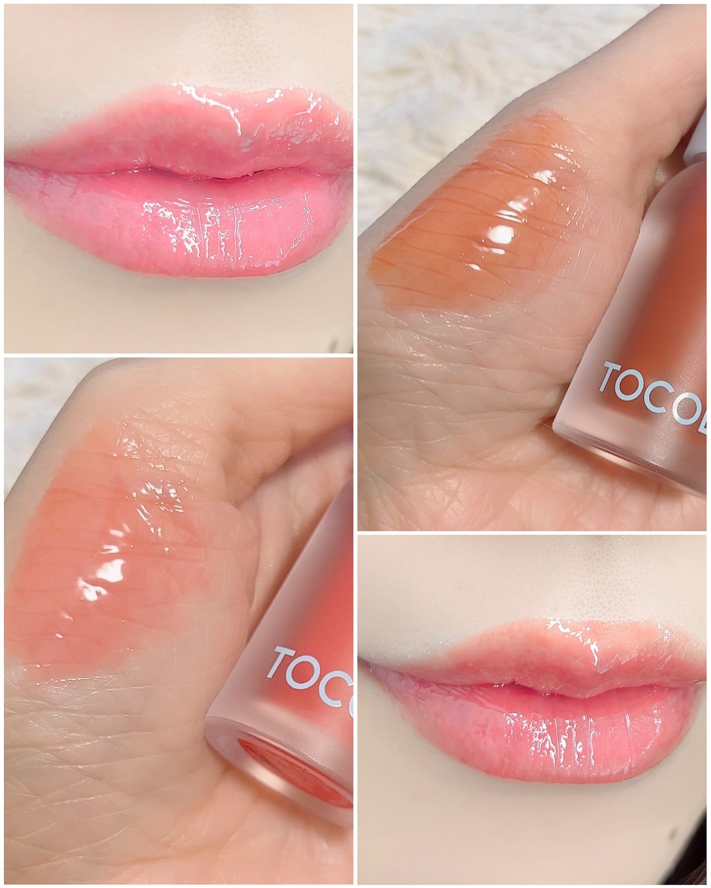 ジューシーベリープランピングリップオイル/TOCOBO/リップグロスを使ったクチコミ(4枚目)