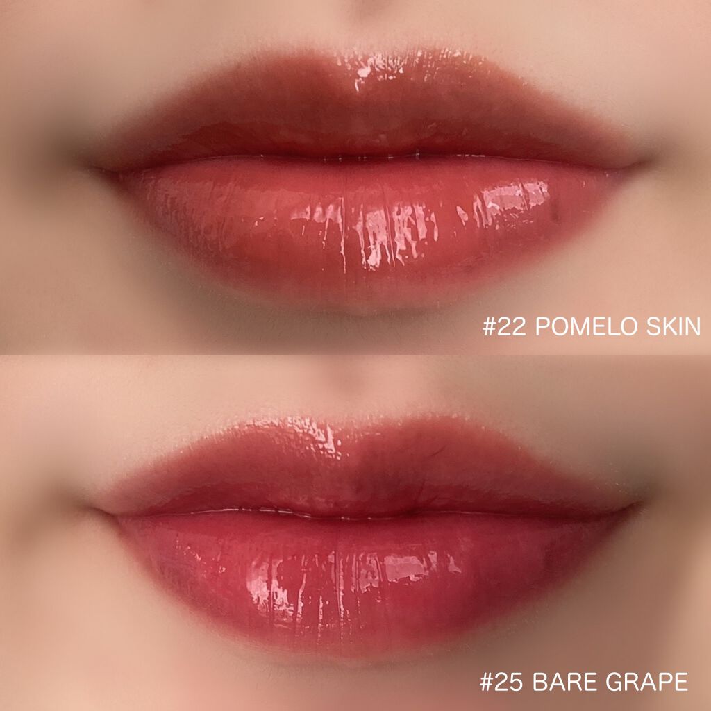 ジューシーラスティングティント/rom&nd/リップティントを使ったクチコミ(3枚目)