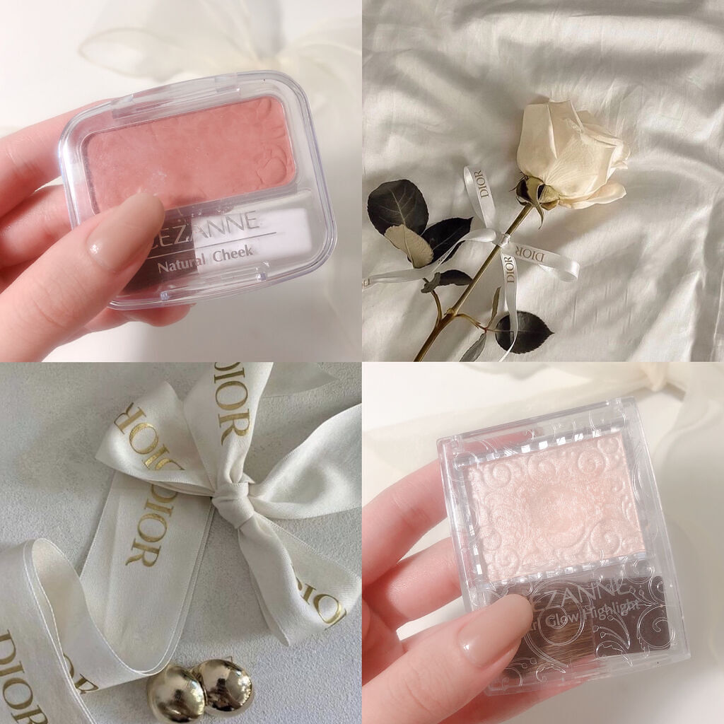 ナチュラル チークN/CEZANNE/パウダーチークを使ったクチコミ（3枚目）