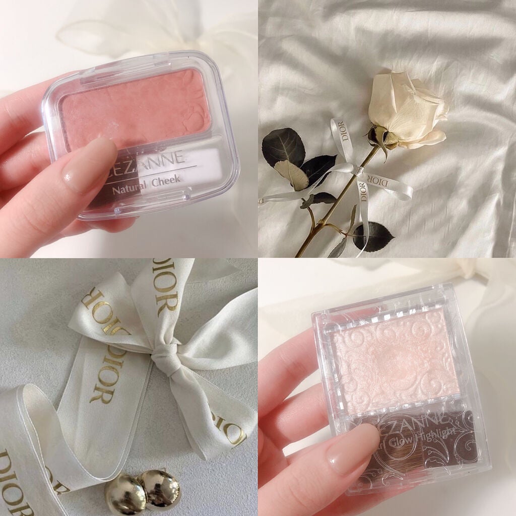 ナチュラル チークN/CEZANNE/パウダーチークを使ったクチコミ(3枚目)