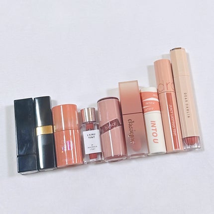 クリームドゥローズティント/dasique/リップティントを使ったクチコミ(3枚目)