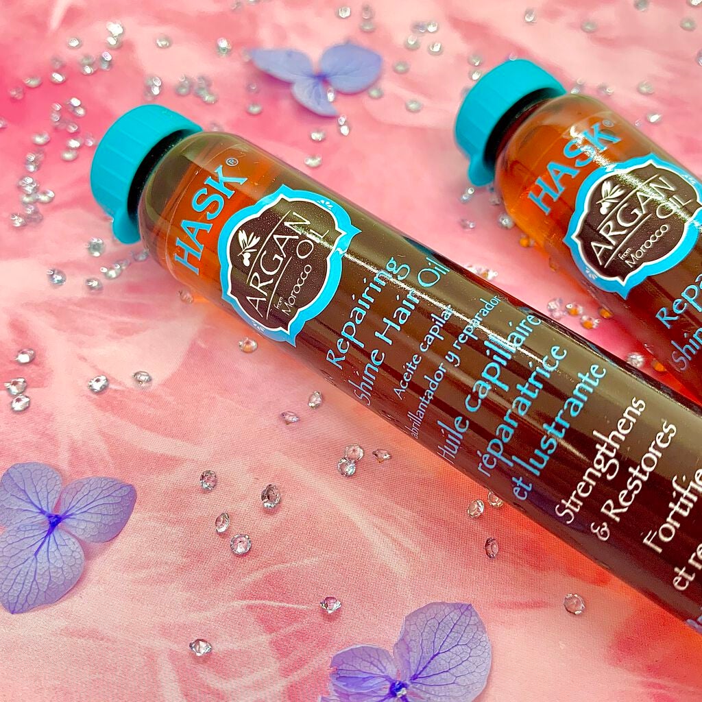 アルガンヘア用シャインオイル/HASK/ヘアオイルを使ったクチコミ(1枚目)
