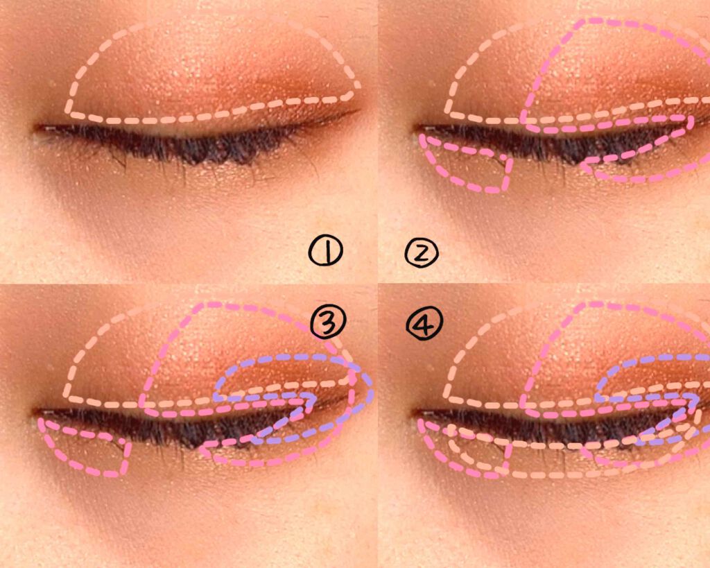 シルキースフレアイズ/キャンメイク/アイシャドウパレットを使ったクチコミ（2枚目）