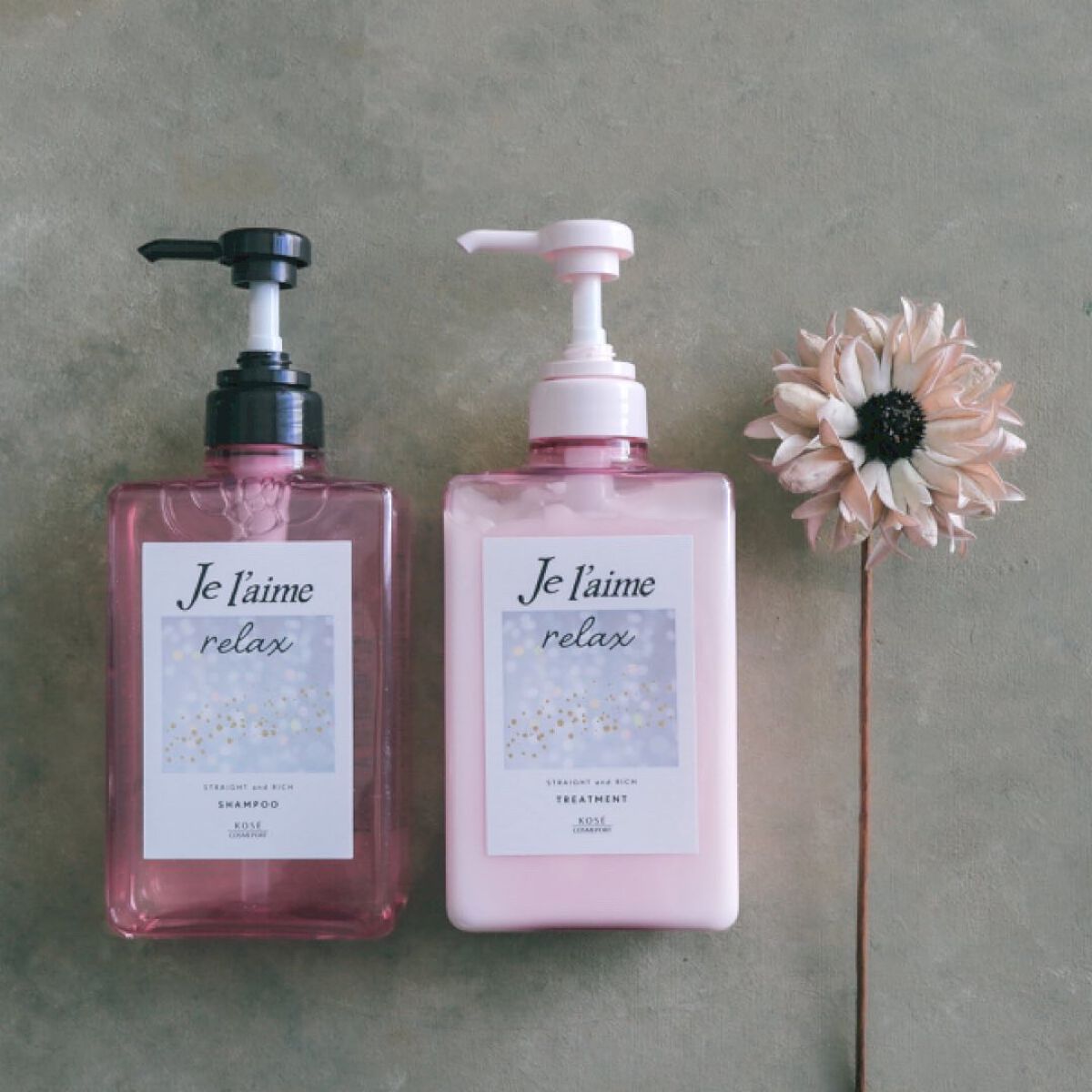 リラックス ミッドナイトリペア シャンプー/ヘアトリートメント (ストレート&リッチ)/Je l'aime/市販シャンプーを使ったクチコミ(2枚目)