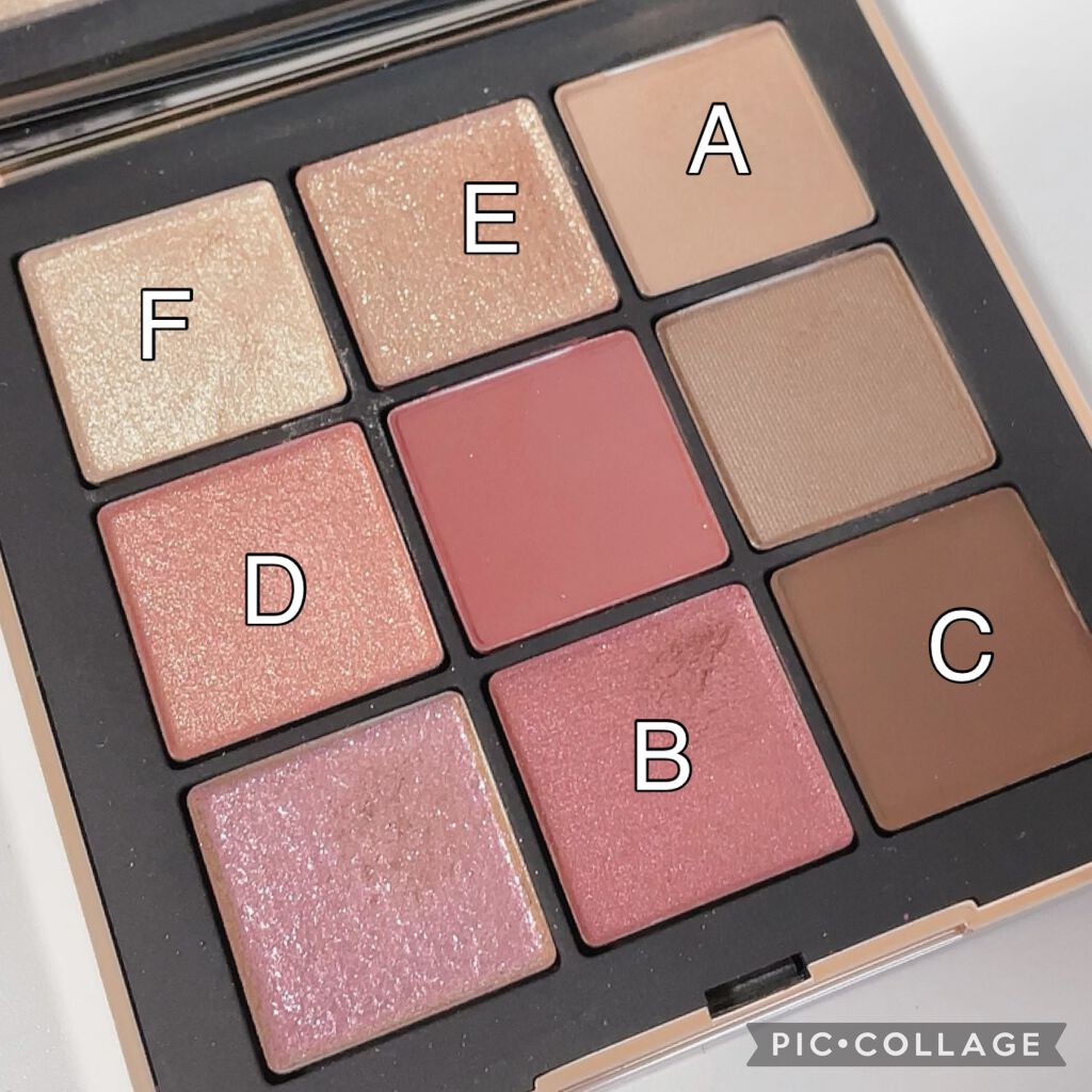 アンインヒビテッド アイシャドーパレット/NARS/アイシャドウパレットを使ったクチコミ（2枚目）