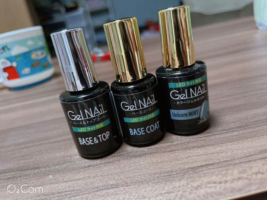 ジェルネイル（ライト対応）/セリア/ジェルネイルを使ったクチコミ（1枚目）