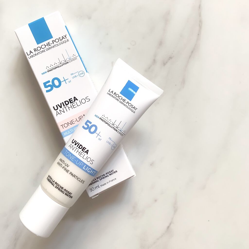 UVイデア XL プロテクショントーンアップ/ラ ロッシュ ポゼ/日焼け止めクリームを使ったクチコミ（1枚目）