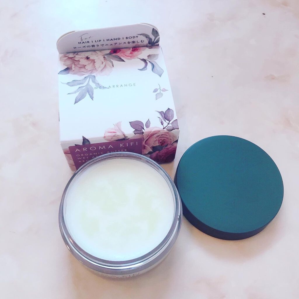 オーガニックバター ウェットアレンジ/AROMA KIFI/ヘアバームを使ったクチコミ（3枚目）