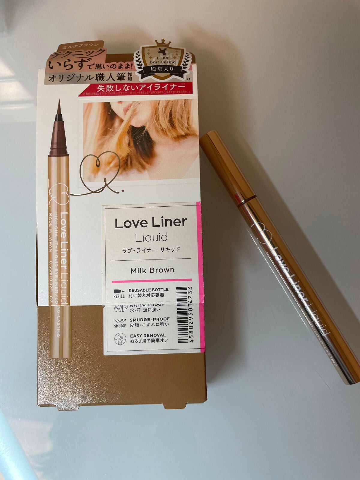 リキッドアイライナーR4/ラブ・ライナー/リキッドアイライナーを使ったクチコミ(3枚目)