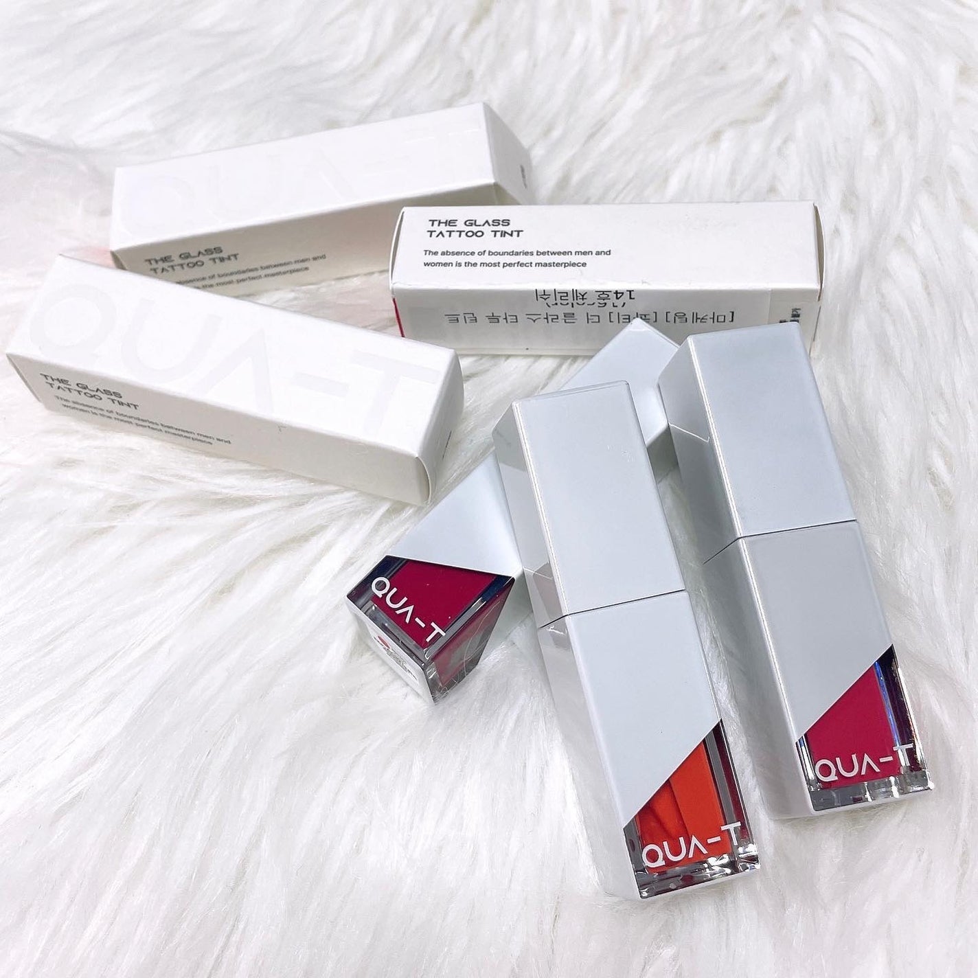 ザグラスタトゥーティント/QUA-T/リップティントを使ったクチコミ(5枚目)