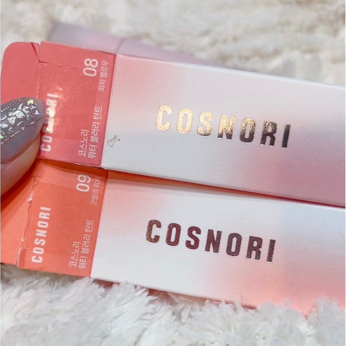 コスノリ ウォーターブラーリーティント/COSNORI/リップティントを使ったクチコミ(2枚目)