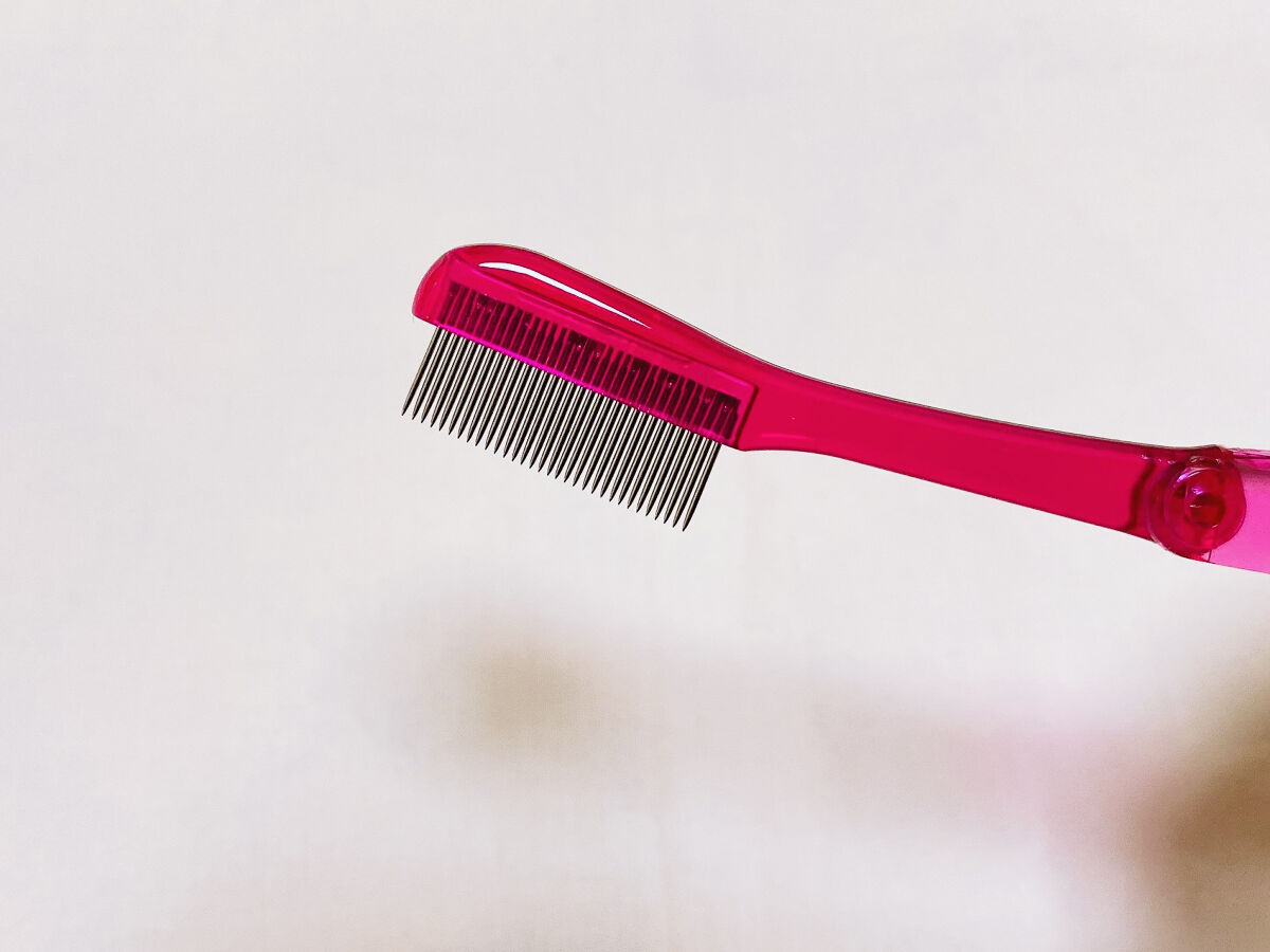 マスカラコーム メタルN（ナチュラル）/チャスティ/その他化粧小物を使ったクチコミ（2枚目）