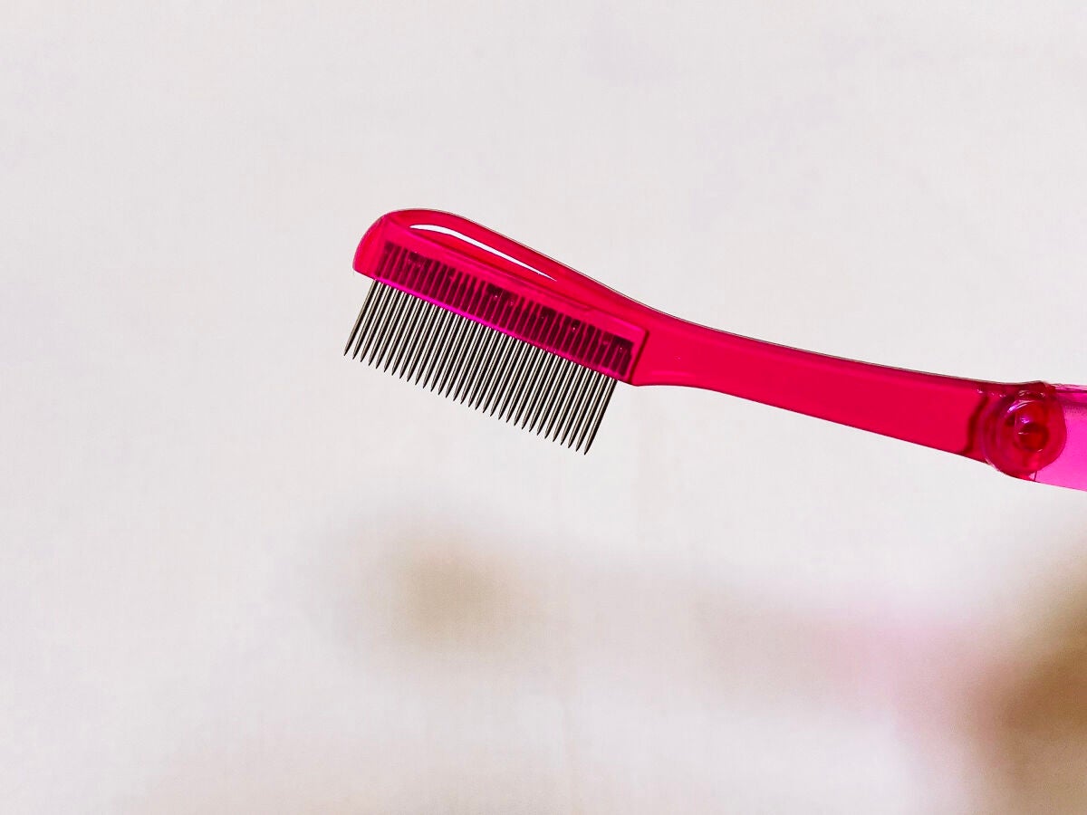 マスカラコーム メタルN(ナチュラル)/チャスティ/その他化粧小物を使ったクチコミ(2枚目)