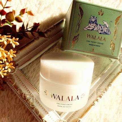 CBD ポイントクリーム/WALALA/フェイスクリームを使ったクチコミ(1枚目)