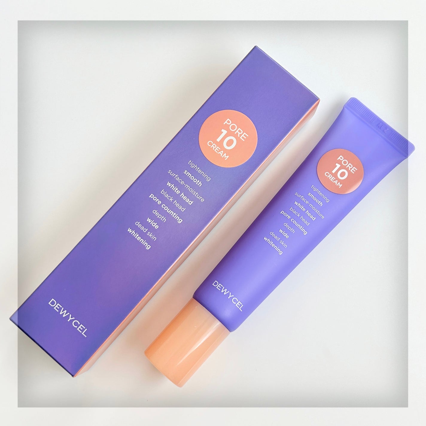 ポアーテンクリーム/DEWYCEL/化粧下地を使ったクチコミ(6枚目)