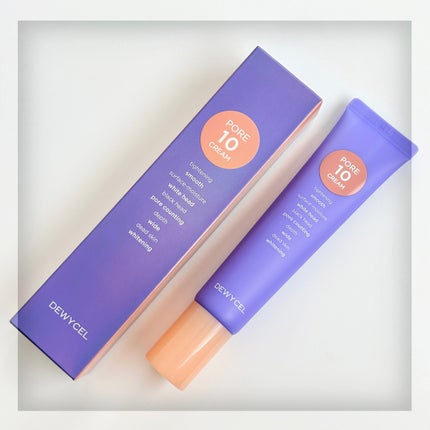 ポアーテンクリーム/DEWYCEL/化粧下地を使ったクチコミ(6枚目)