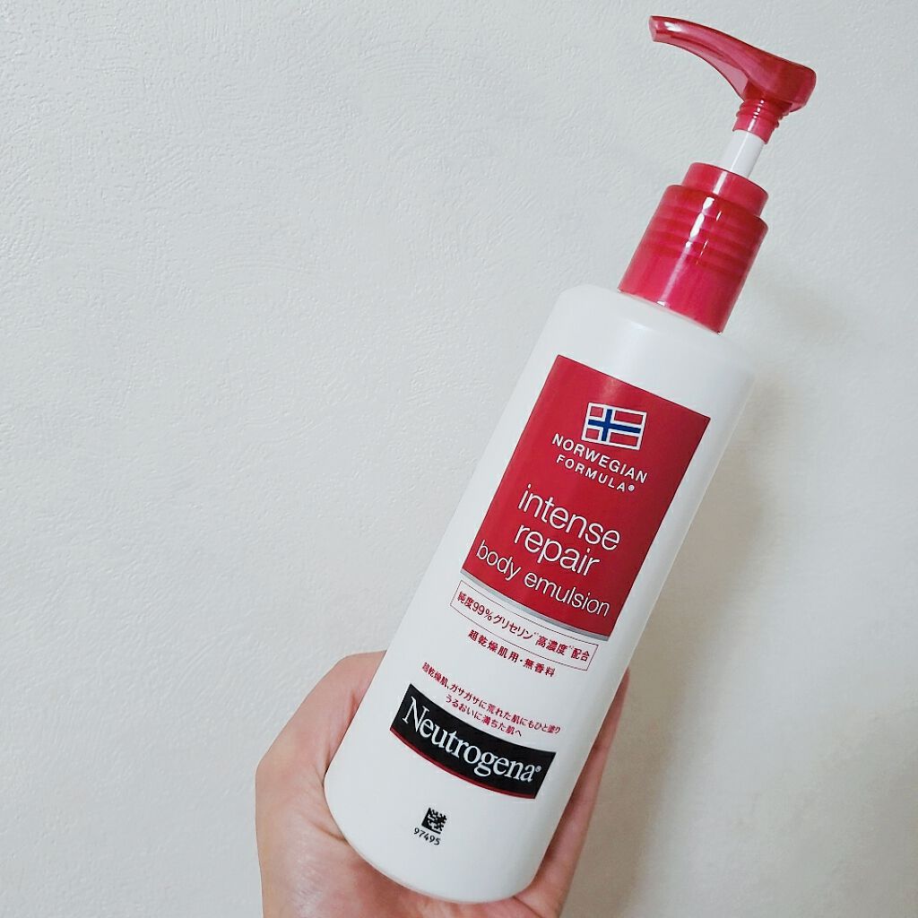 ノルウェー フォーミュラ インテンスリペア ボディ エマルジョン/Neutrogena/ボディローションを使ったクチコミ（1枚目）