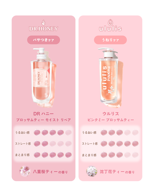 ululisから「沈丁花」・ DR.HONEYから「八重桜」の香りが数量限定で登場!の画像