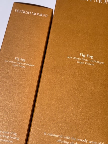 リフレッシュモーメントパフュームシャンプー/トリートメント Fig Fog/Free Moment /市販シャンプーを使ったクチコミ(3枚目)