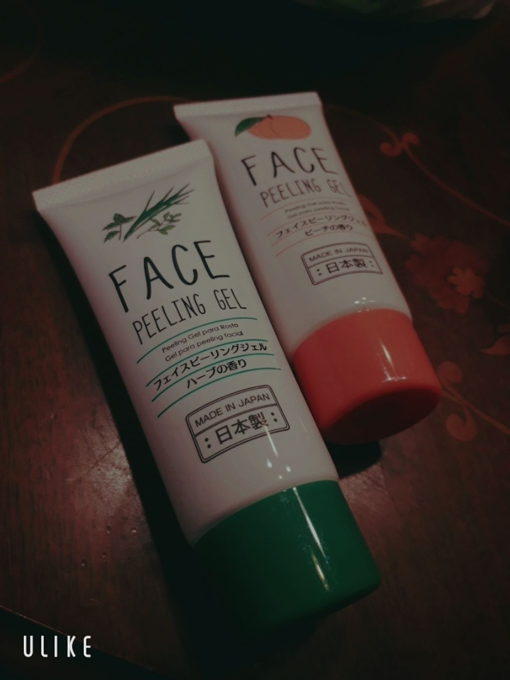 フェイスピーリングジェル ピーチの香り/DAISO/ピーリングを使ったクチコミ(1枚目)