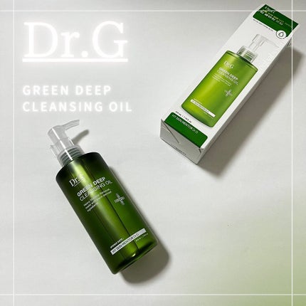 グリーンディープクレンジングオイル/Dr.G/オイルクレンジングを使ったクチコミ(1枚目)