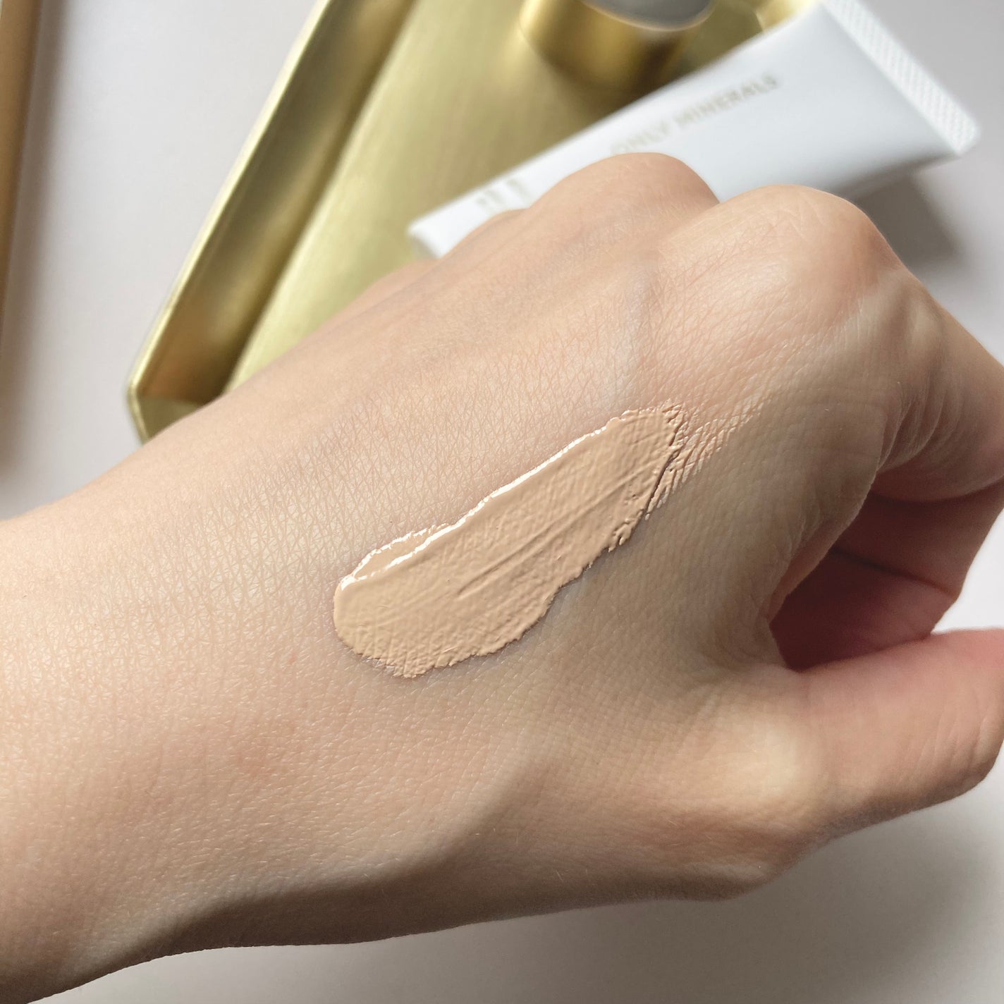 薬用 リンクルホワイトBBクリーム/ONLY MINERALS/BBクリームを使ったクチコミ(4枚目)