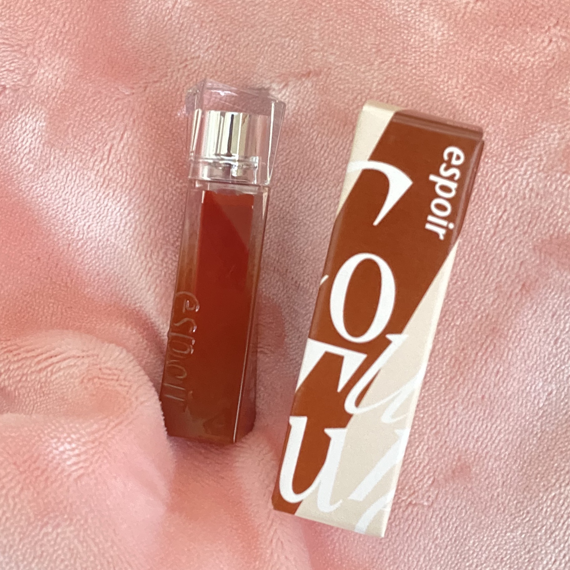 クチュールリップティントグレイズ ブリュレ/espoir/リップティントを使ったクチコミ（1枚目）