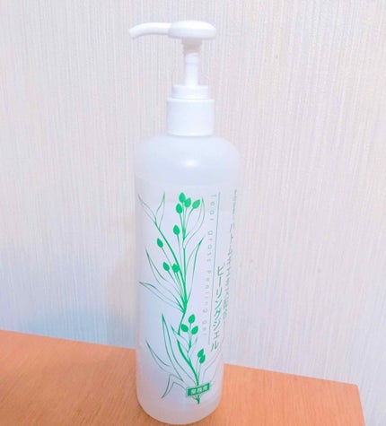 そのまま! ハトムギエキス配合ピーリングジェルのクチコミ「すきあらば顔面ボコボコ女ですがすきあらばカッサカサ女でもあるので1〜2週間に1回くらい使ってい.....」(1枚目)